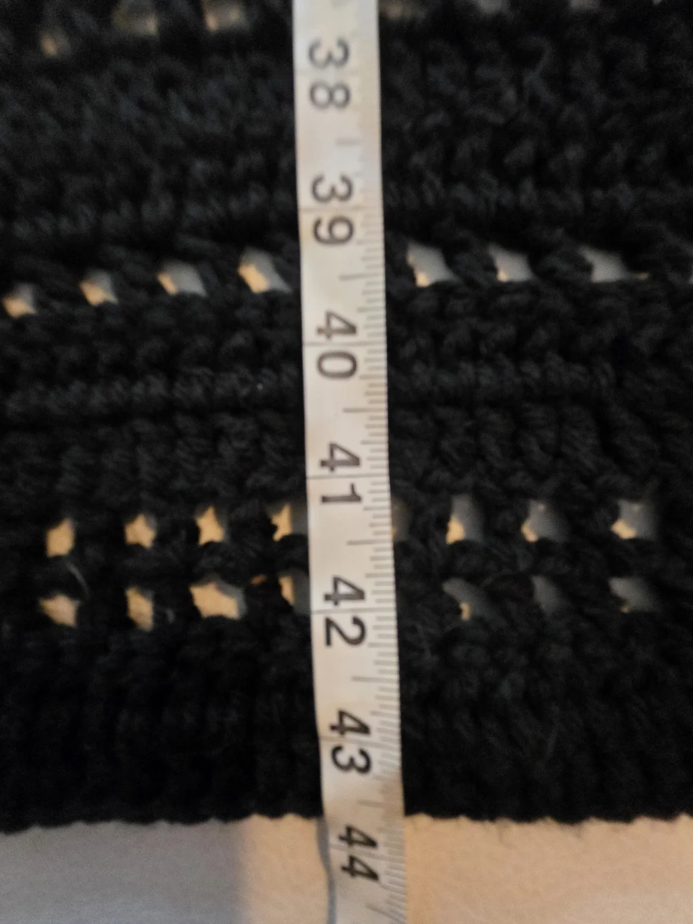 Handmade Crochet Afghan Throw Blanket Multicolor 41” x 44”